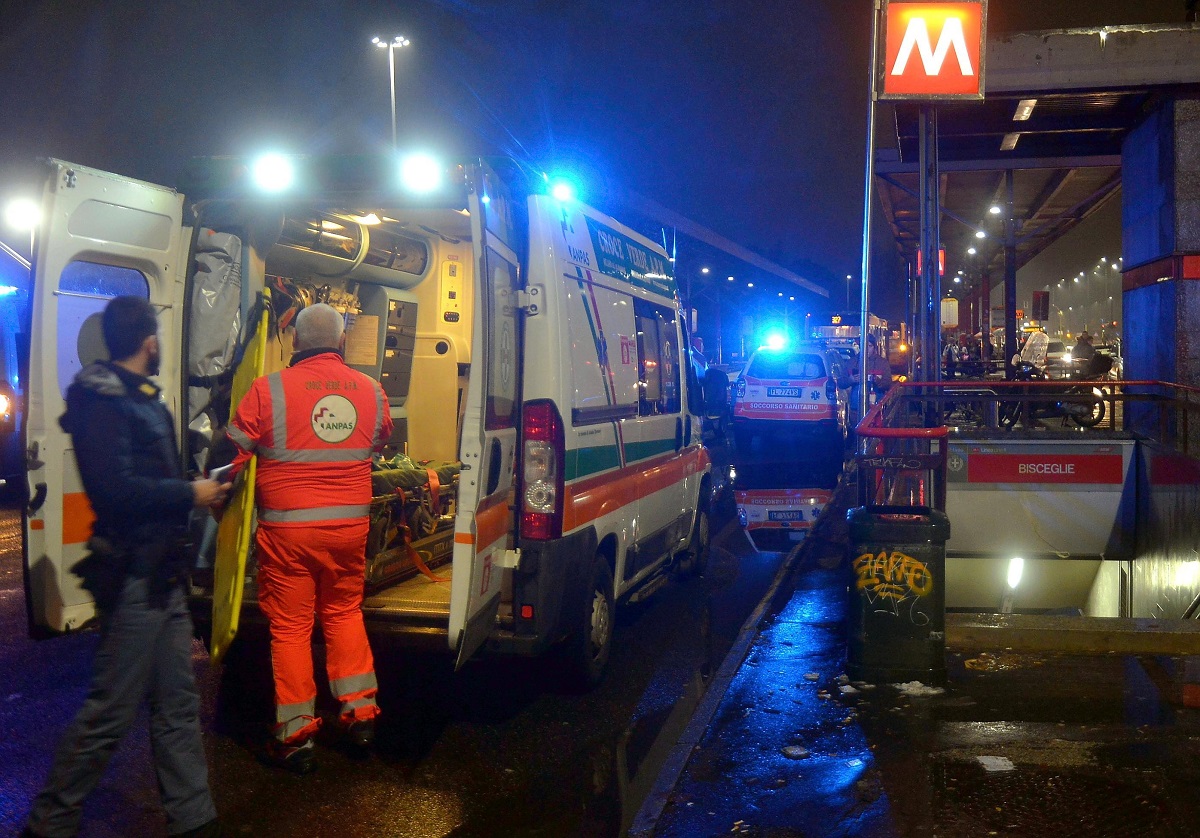 metro milano frenata ansa
