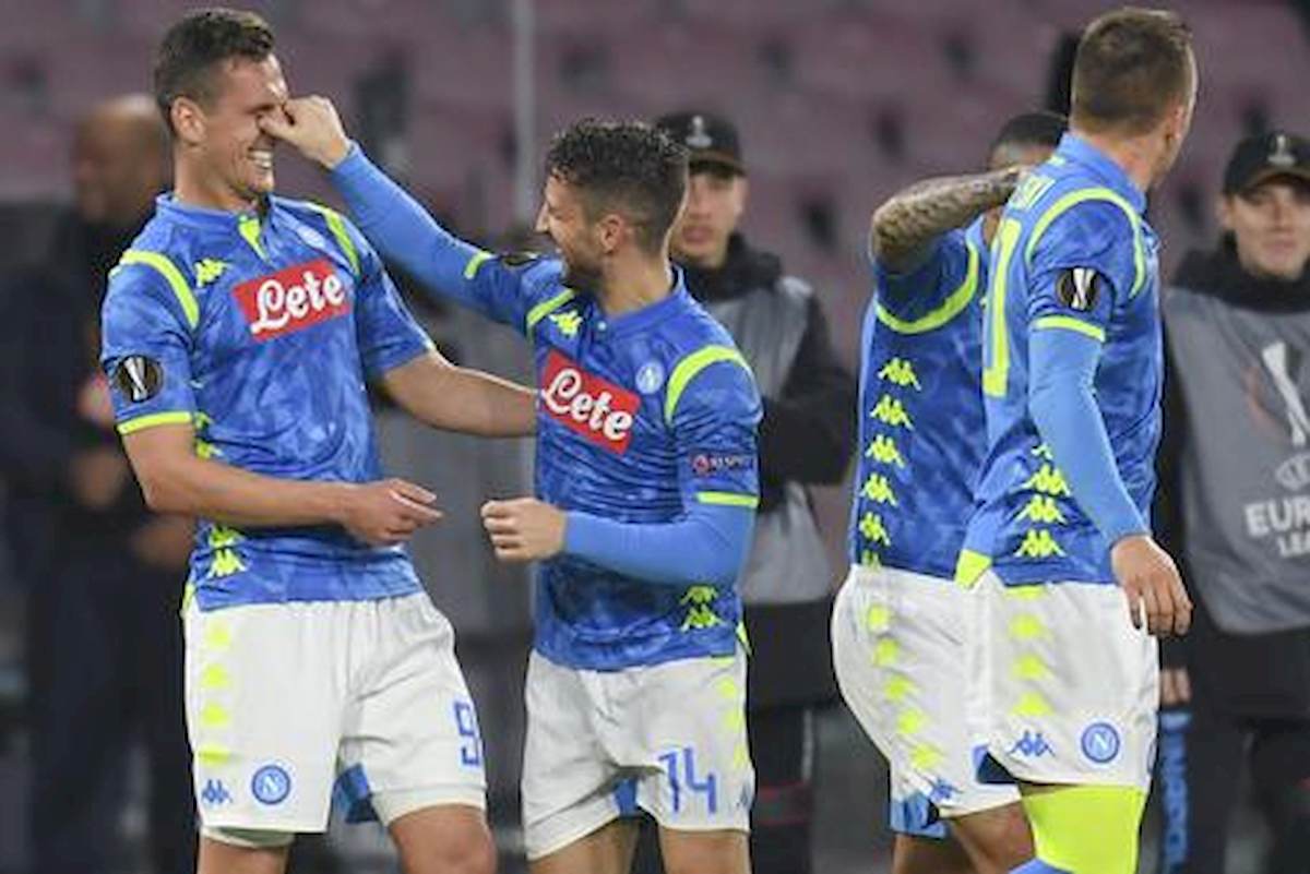 Napoli calciatori a figlio De Laurentiis lasciamo ritiro