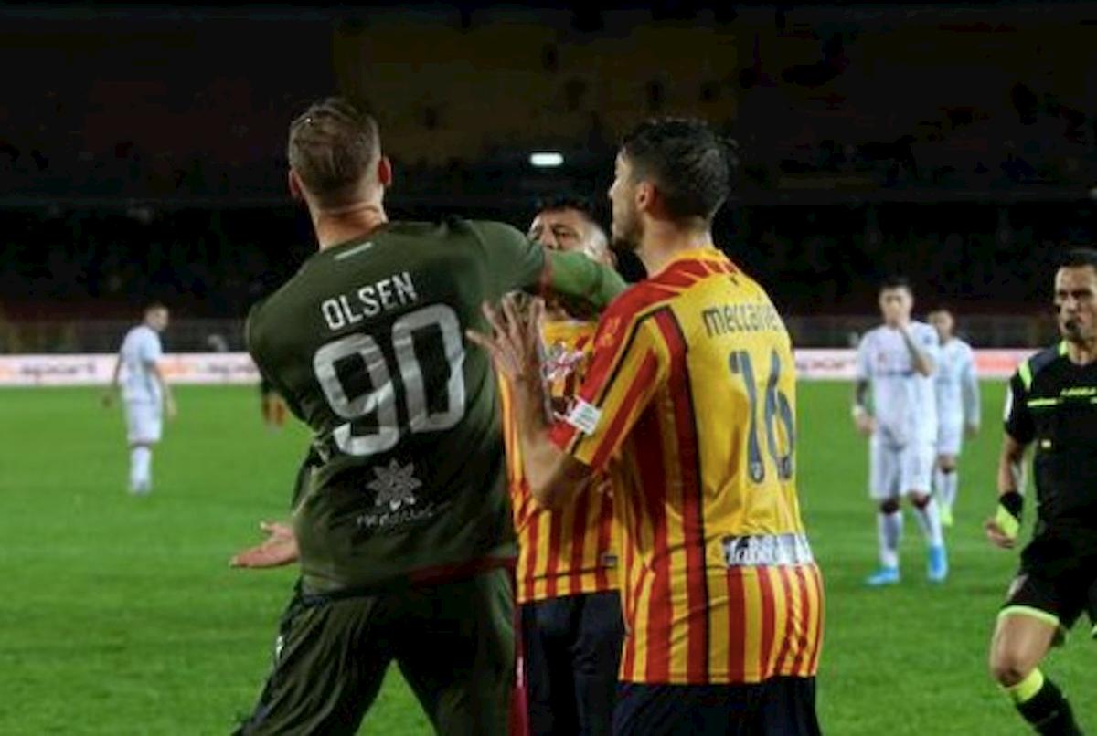 Lecce-Cagliari, Olsen Lapadula: ecco le squalifiche