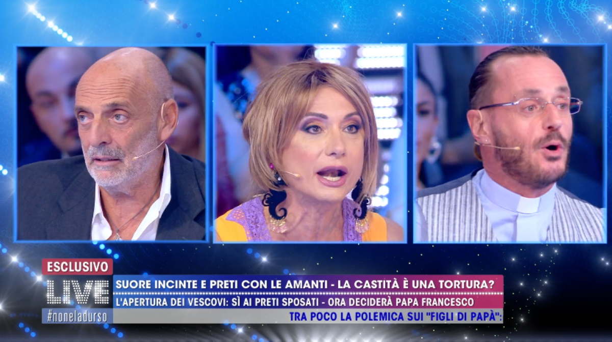 Paolo Brosio contro Vladimiri Luxuria e Barbara a Live Non è la D'Urso