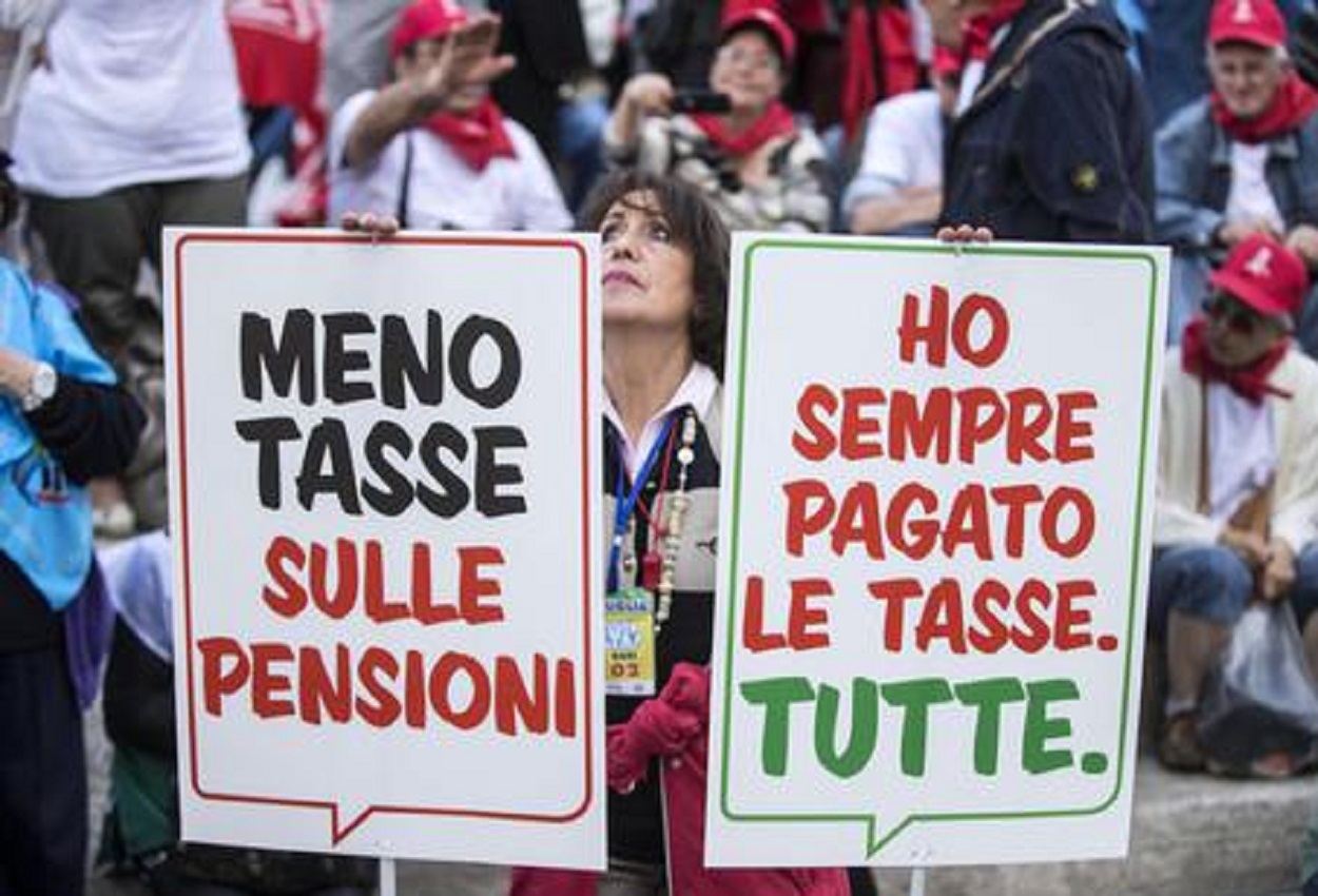 Pensionati, Ansa