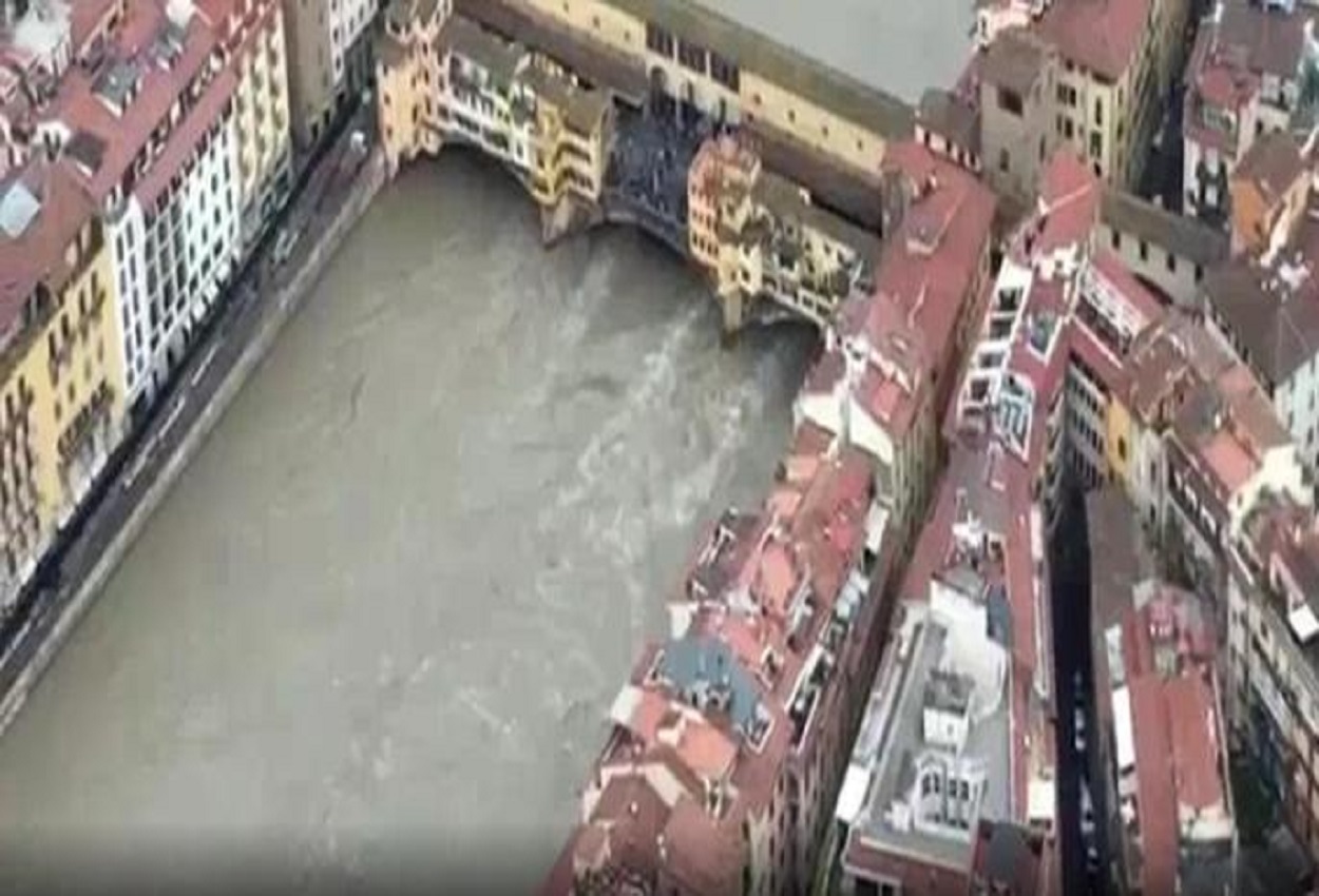 La piena dell'Arno