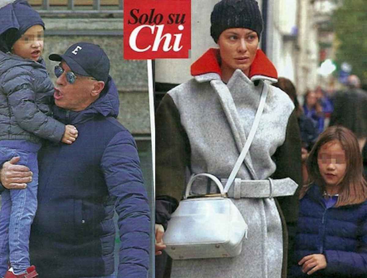 Eros Ramazzotti e Marica Pellegrinelli insieme per i figli: le FOTO su Chi