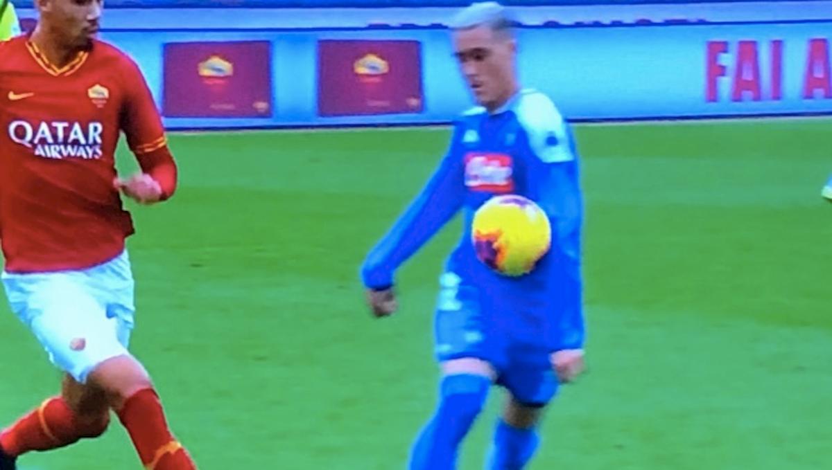 Rigore Roma Napoli Callejon mano var decide in modo giusto