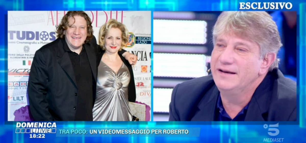 Domenica Live, Roberto Brunetti: "Quando Monica Scattini è morta..."