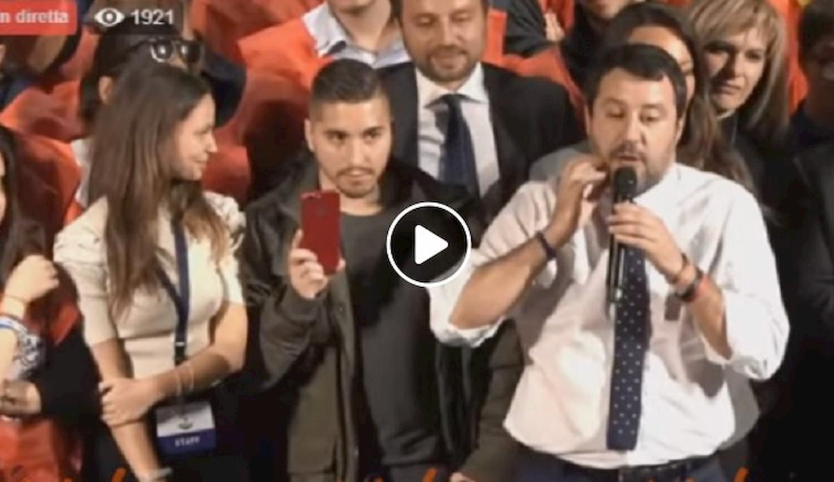 salvini risponde a conte