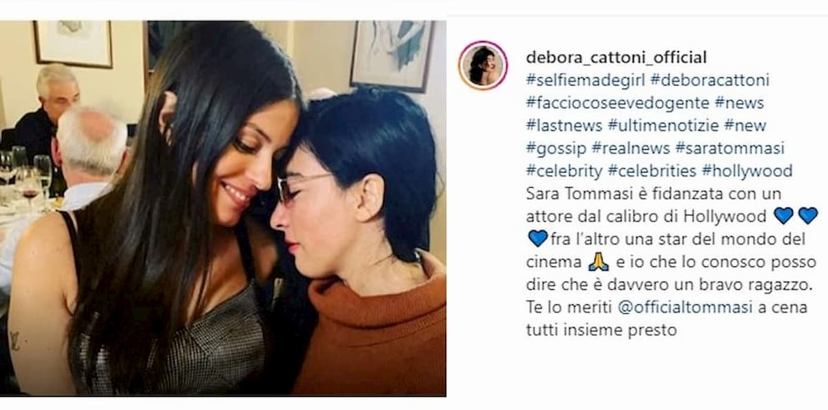 Sara Tommasi, fidanzata con un attore famoso? La manager: "E' una star"