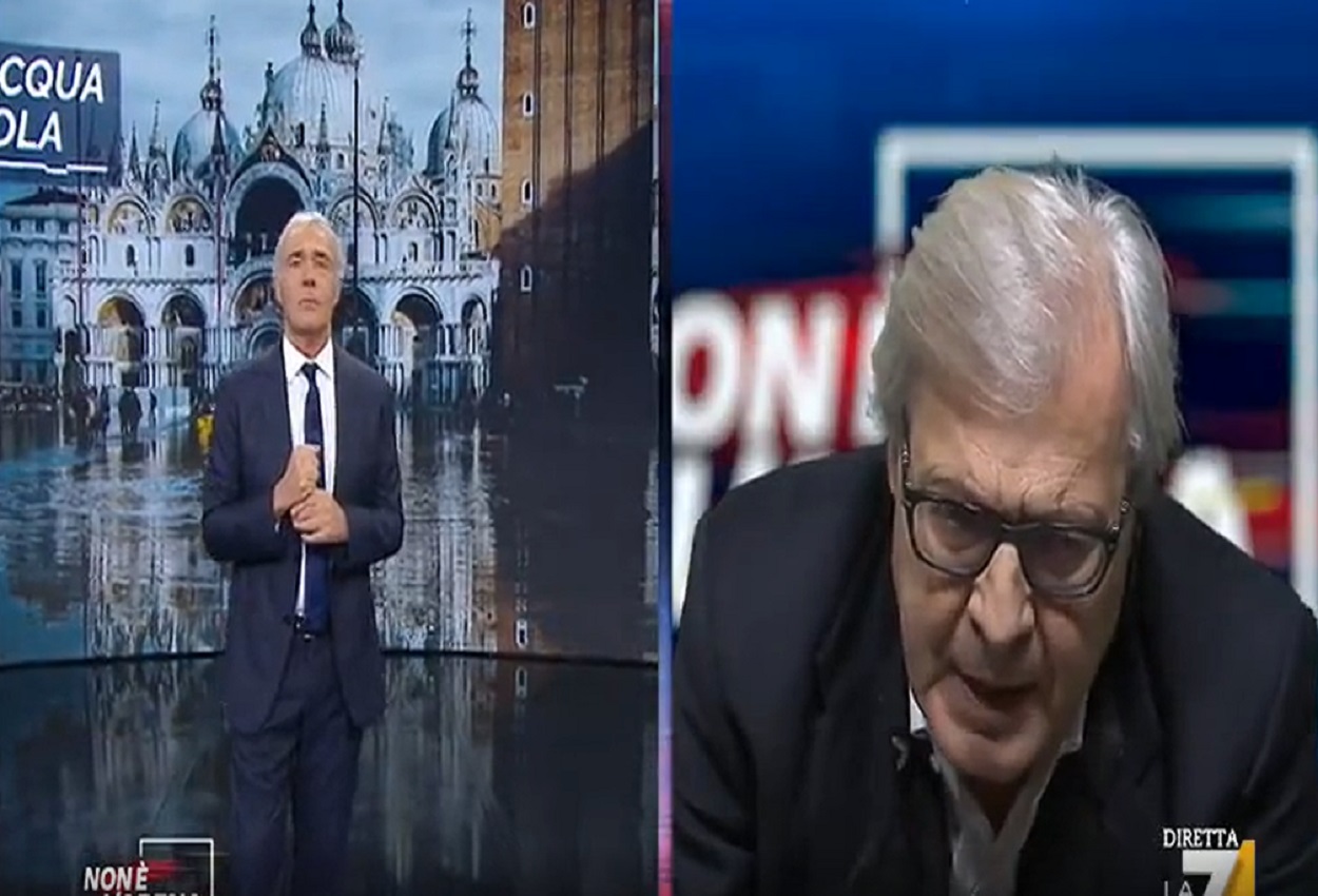 Non è l'Arena, Vittorio Sgarbi