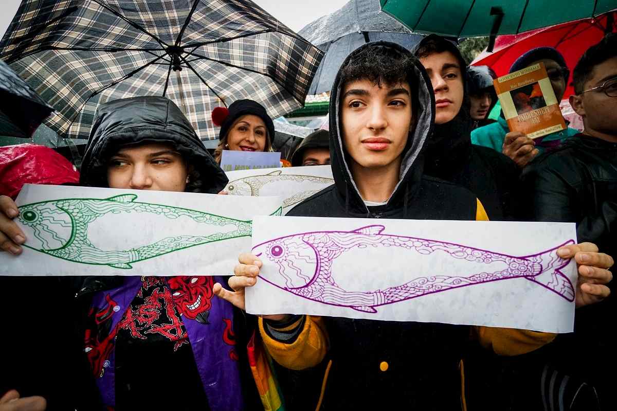 fravaglie contro salvini a Sorrento2