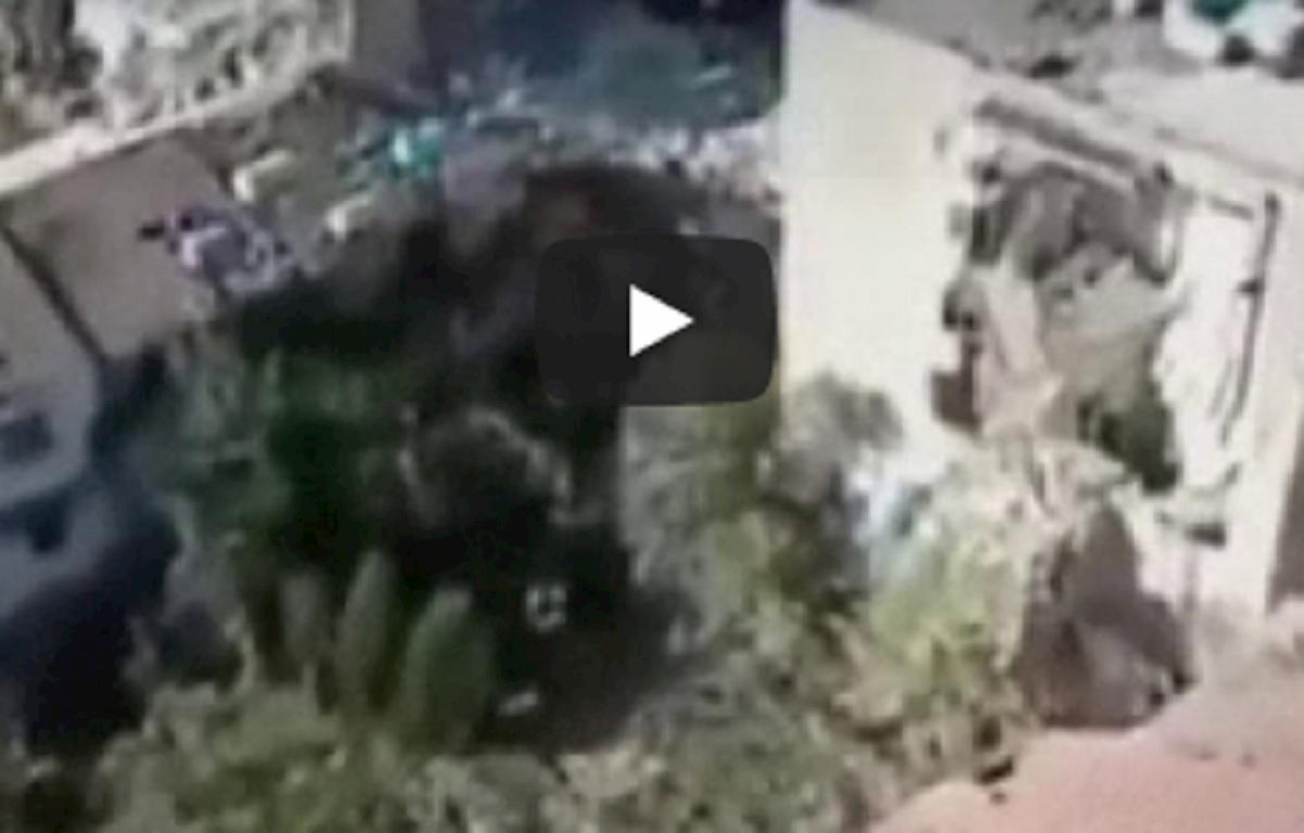 terremoto albania visto dal drone