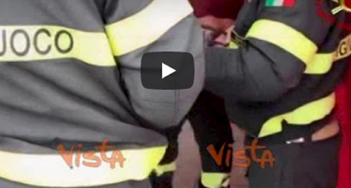 vigili fuoco italiani in albania