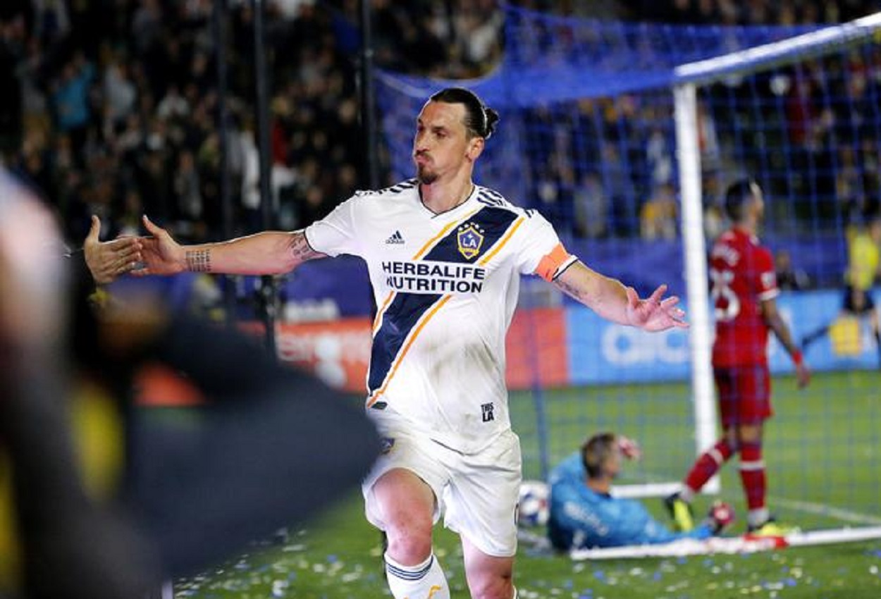 Zlatan Ibrahimovic, foto Ansa