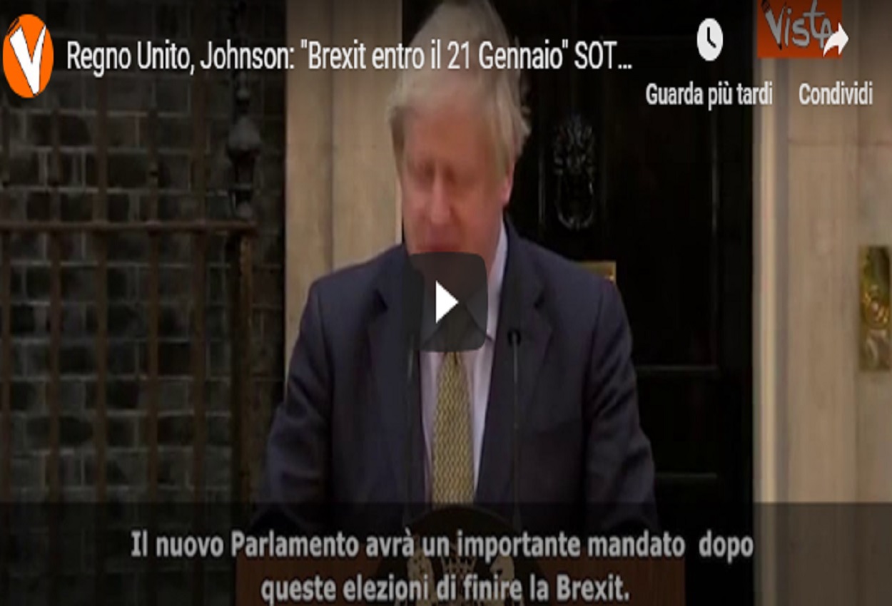 Boris Johnson, Vista