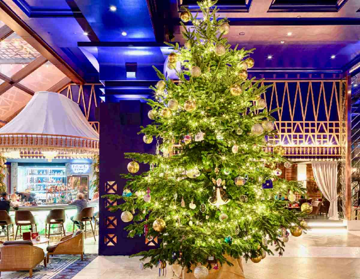 albero natale marbella