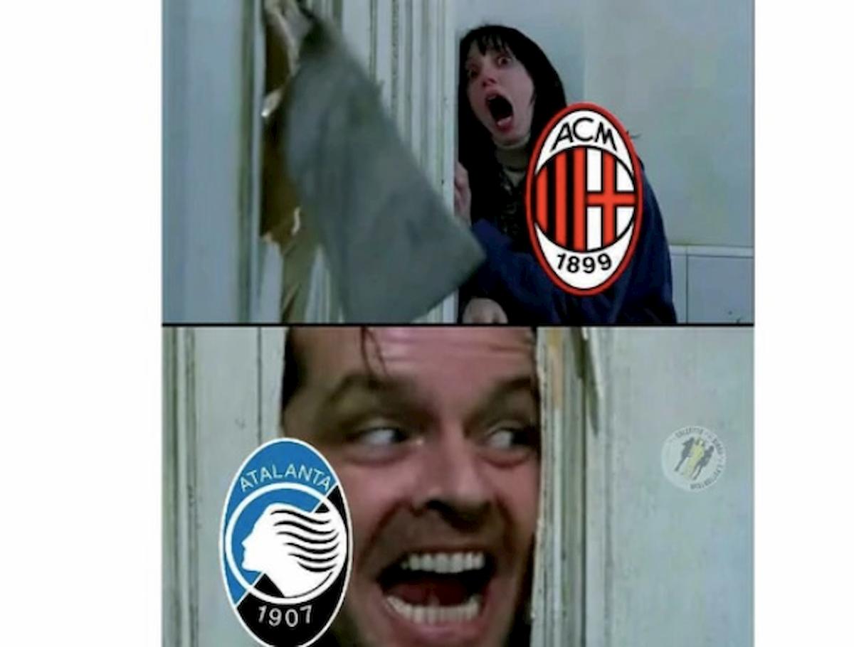 Atalanta-Milan 5-0, quanti sfottò sui social network