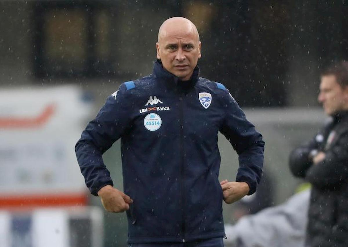 Brescia, Corini torna in panchina: esonerato Grosso