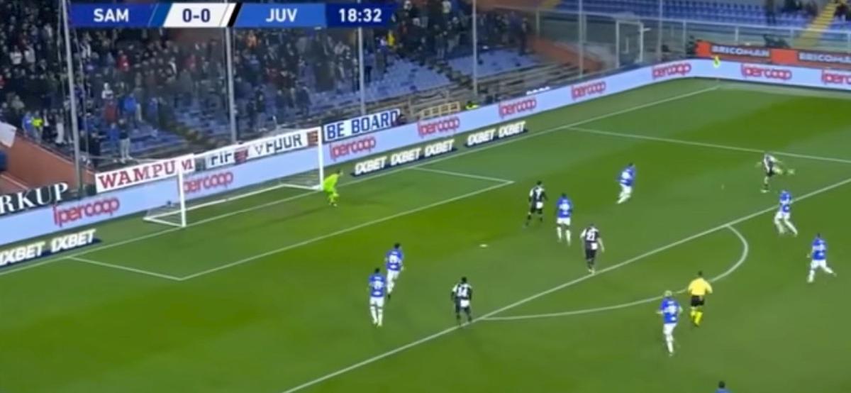 Dybala come Totti, che gol al volo in Sampdoria-Juventus