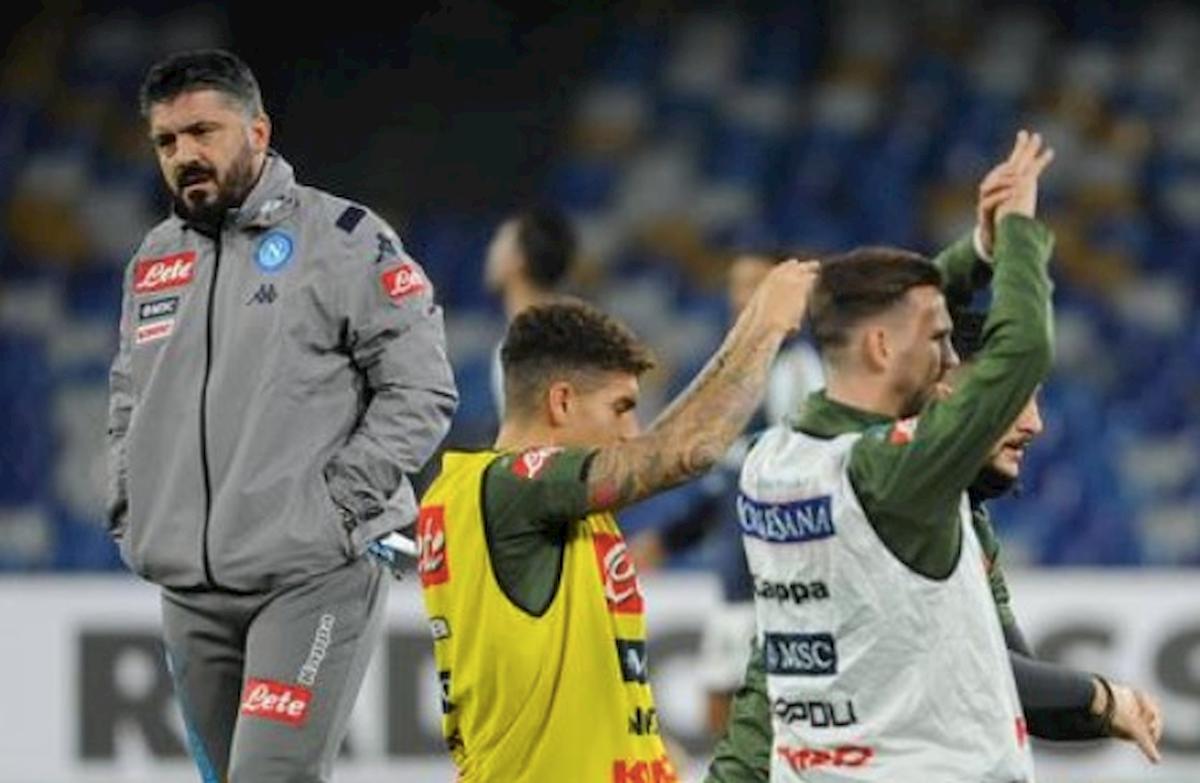 Napoli, Gattuso: "Multe ai calciatori? Prima le vittorie, poi risolveremo il resto..."
