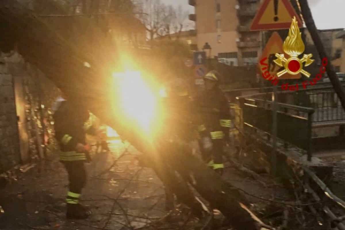 Maltempo arriva in Sicilia e Calabria sabato 14 dicembre: alberi caduti, torrenti straripati, ormeggi rotti