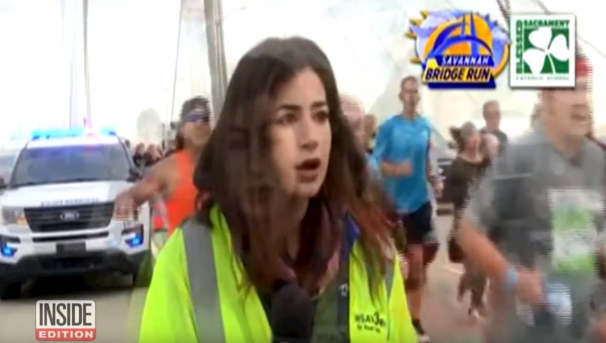 Palpeggia l'inviata durante la maratona: 43enne radiato a vita da ogni corsa VIDEO