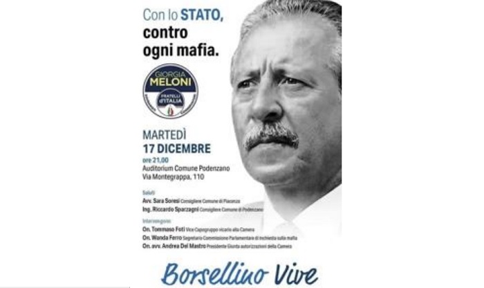 paolo borsellino manifesti