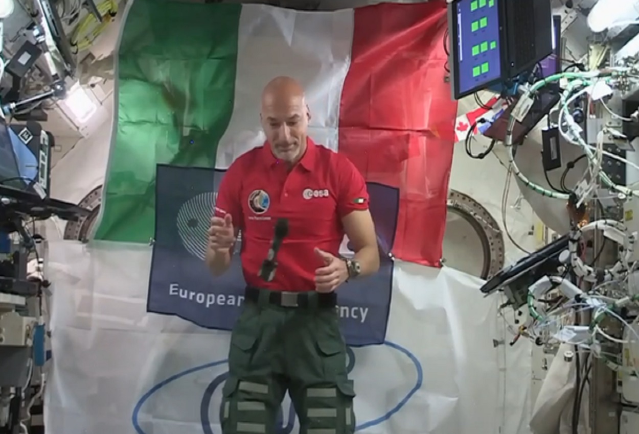 Luca Parmitano, Ansa