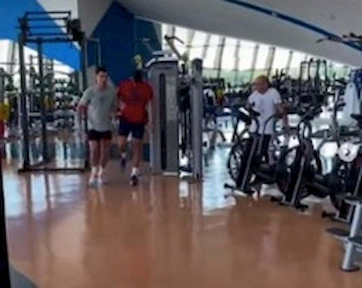 Cristiano Ronaldo, video allenamento con Djokovic: "Ti insegno a 'volare'"