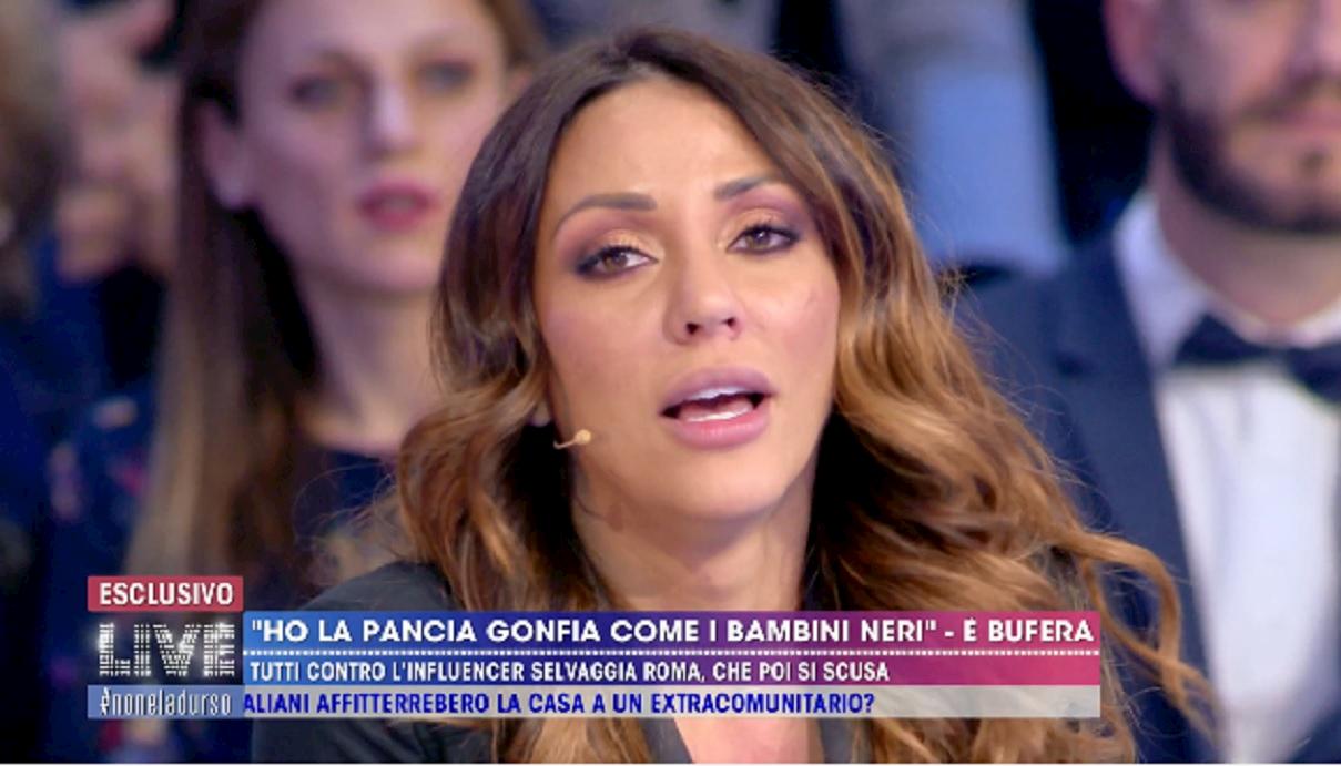 selvaggia roma a live non è la d'urso