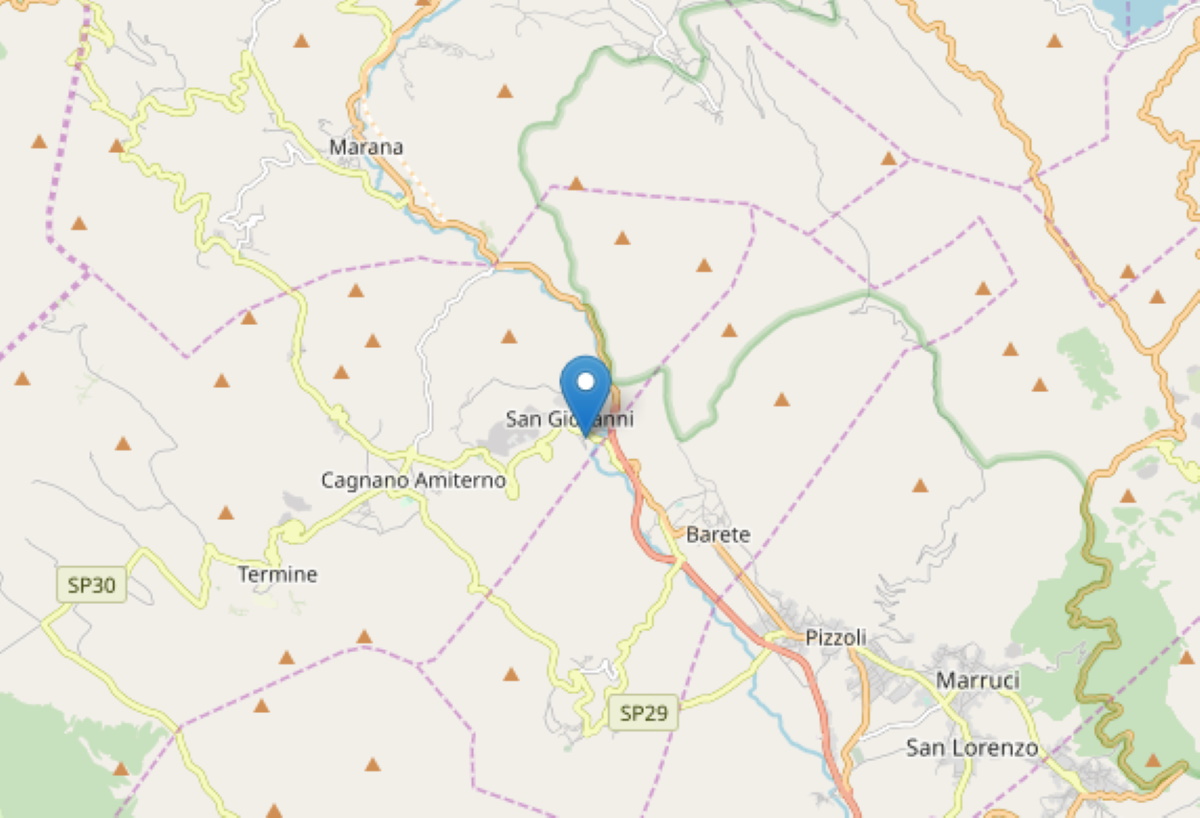 Terremoto L'Aquila, tre scosse tra Barete e Pizzoli in meno di un'ora: più forte 4.7