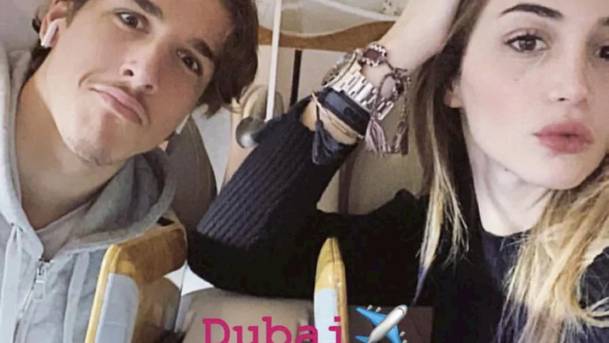 Zaniolo, Natale a Dubai con la fidanzata Sara Scaperrotta