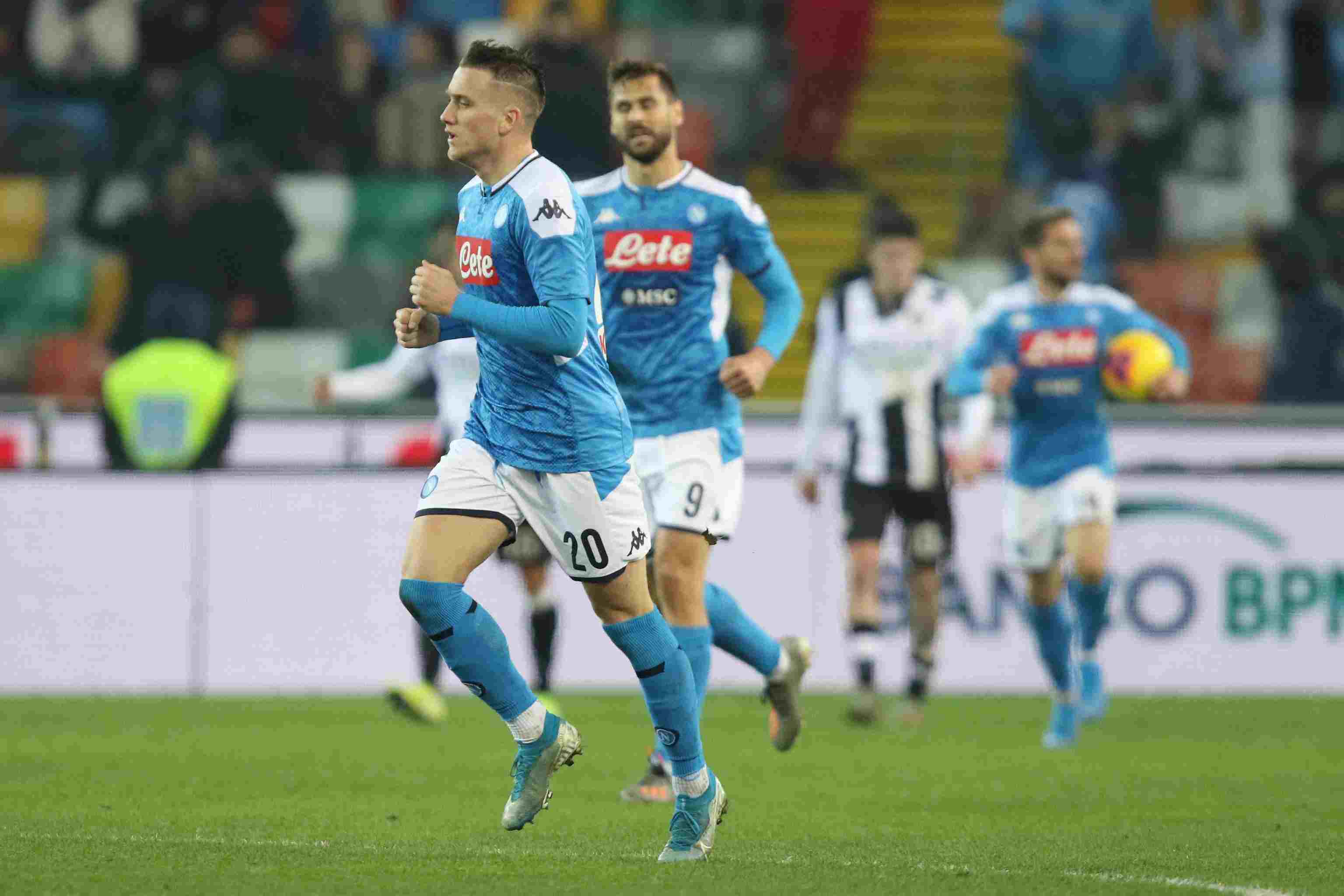Napoli non vince mai in campionato, solo 1-1 con Udinese