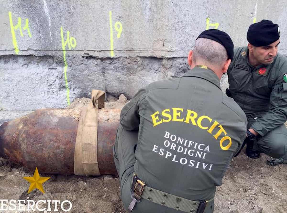 Venezia, domenica 2 febbraio città isolata per rimuovere una bomba della Seconda Guerra Mondiale