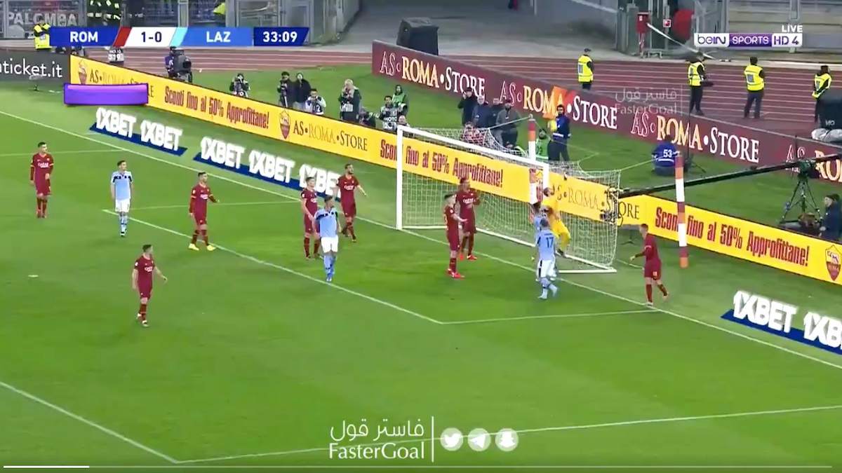 Roma-Lazio, gol Acerbi: la palla era uscita o meno? Secondo l'arbitro no
