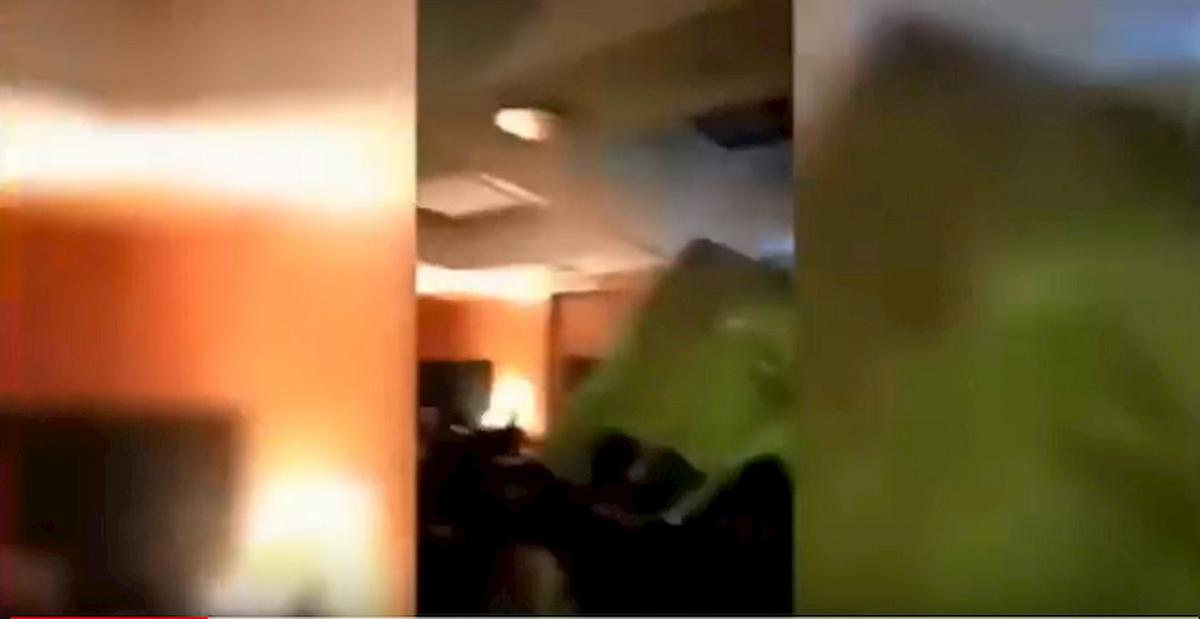 crollo controsoffitto capodanno bari