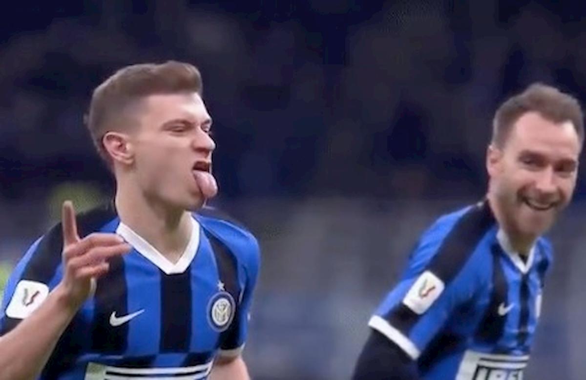 Inter in semifinale: 2-1 alla Fiorentina, Eriksen è già un portafortuna