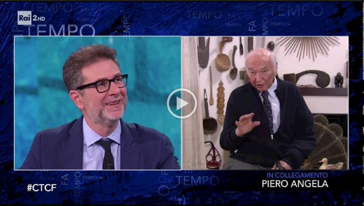 Fazio e Piero Angela