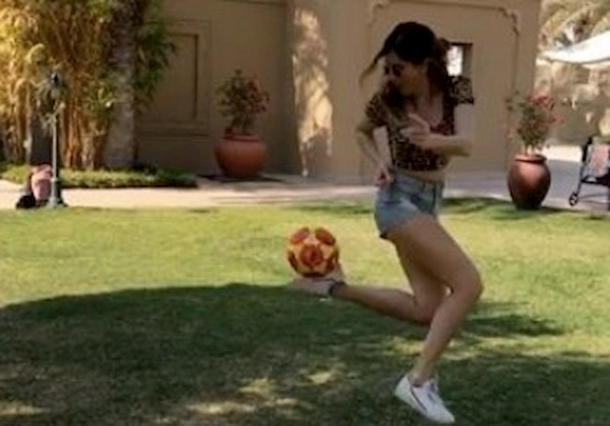 Francesca Ferragni, show sia a calcio che a basket su Instagram