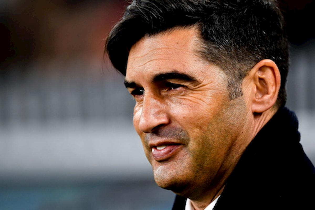 Roma-Spezia 4-3, Fonseca come Mazzone: esultanza per il gol di Pellegrini al 94' panchina salva