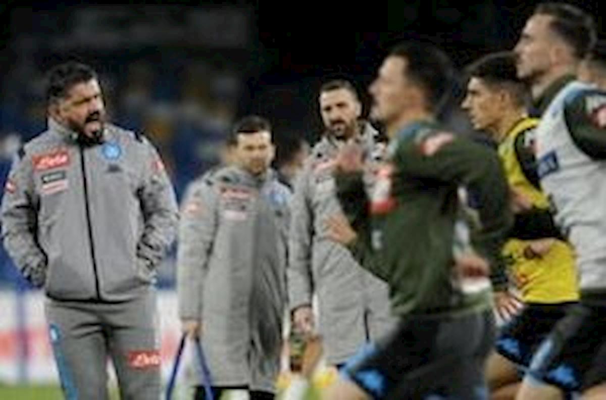 Napoli, Gattuso furioso con i giornalisti: "Gli amici non li ha solo Ancelotti"