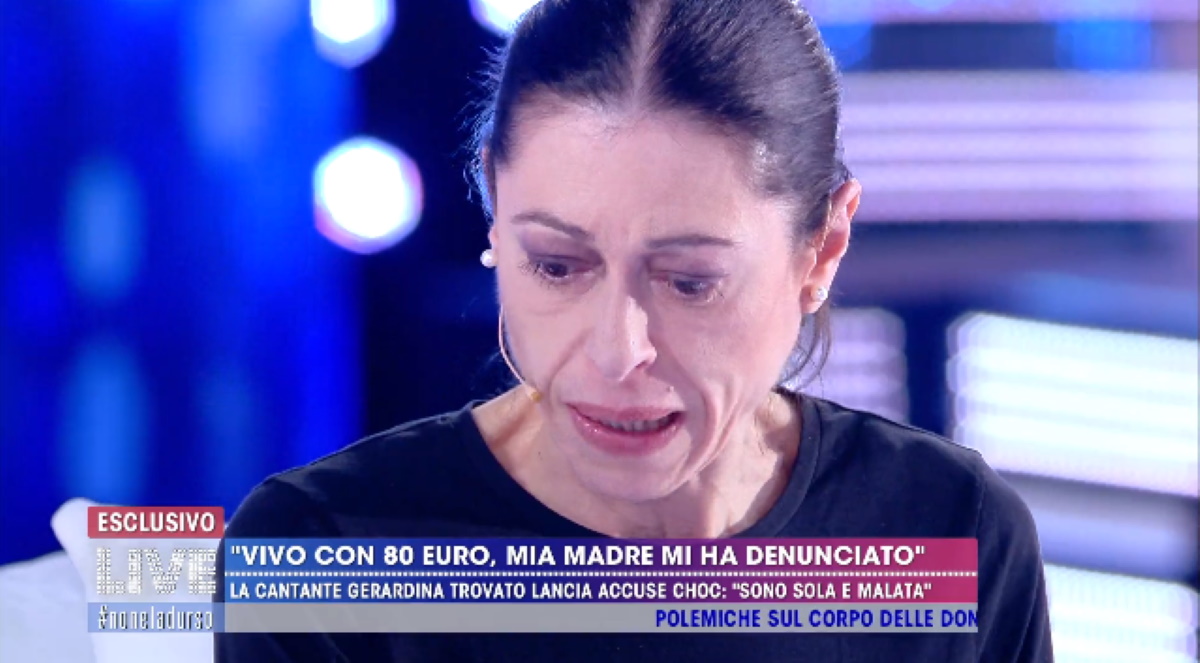 Gerardina Trovato a Live Non è la D'urso: mia madre Agata Russo...