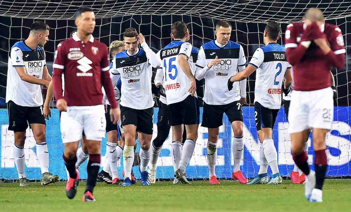 Torino-Atalanta 0-5, tripletta di Ilicic: nerazzurri agganciano Roma in zona Champions