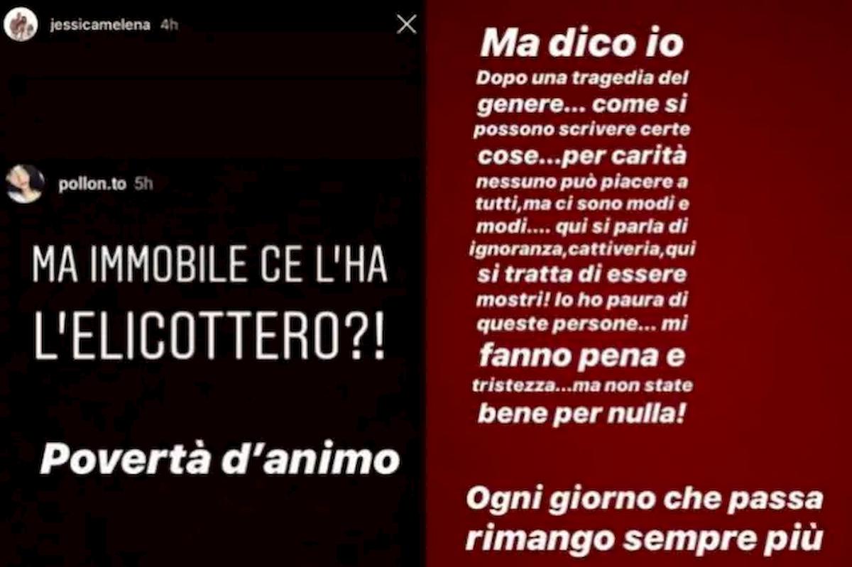 "Ma Immobile non ce l'ha l'elicottero?", post becero inviato a Jessica Melena dopo morte Kobe Bryant