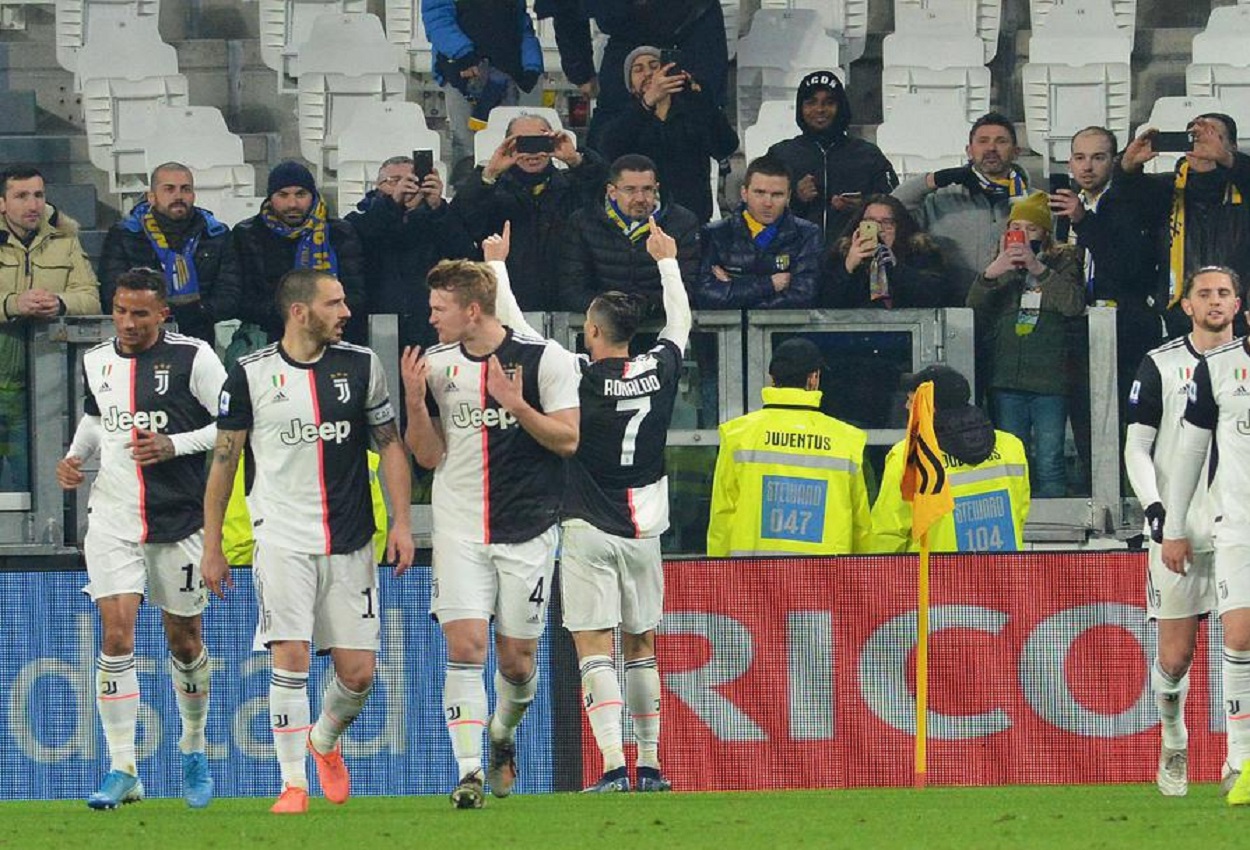 Juventus-Parma, foto Ansa