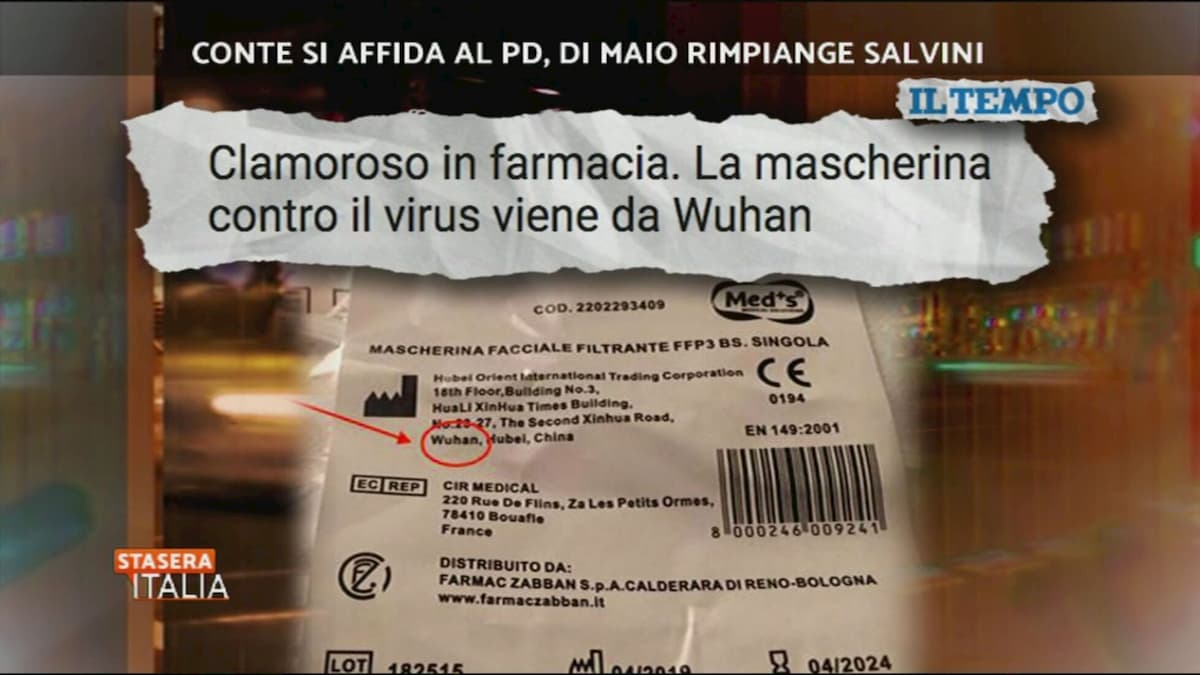 Coronavirus, caccia alle mascherine in Italia. E da dove arrivano? Da Wuhan