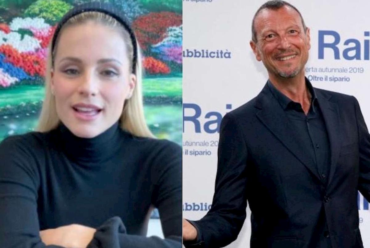 Sanremo 2020, Amadeus "ferito" da Michelle Hunziker. "Da lei non se lo aspettava proprio"