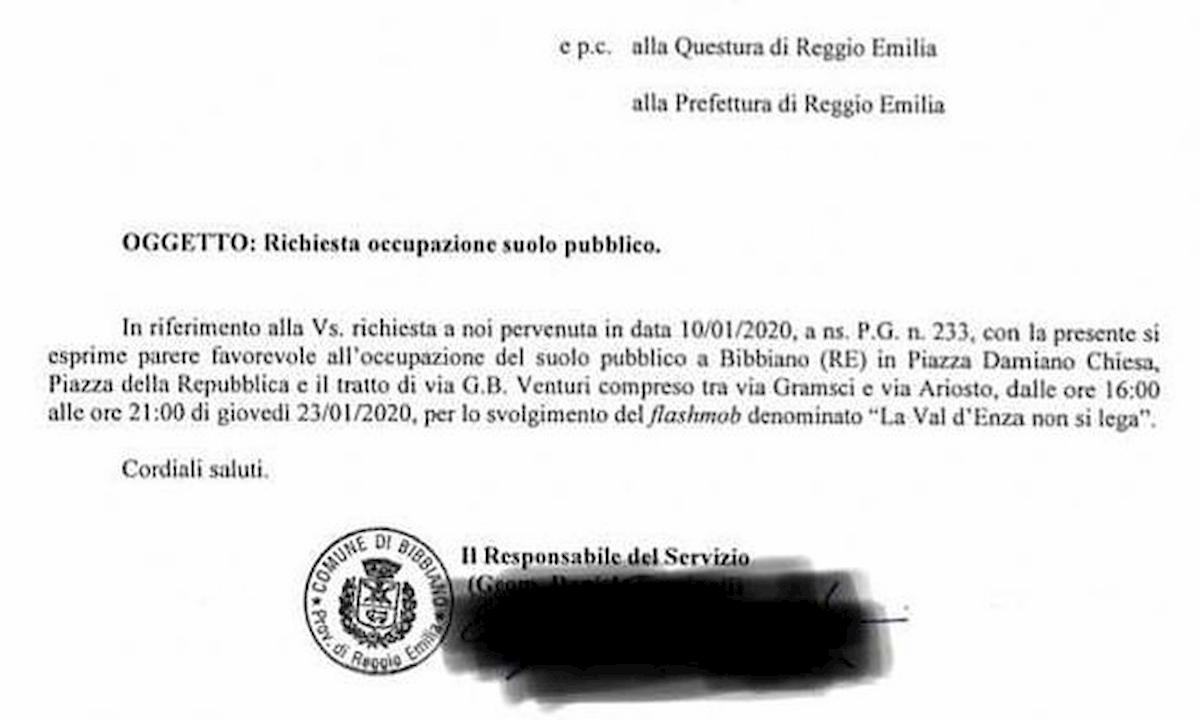 sardine piazza bibbiano richiesta