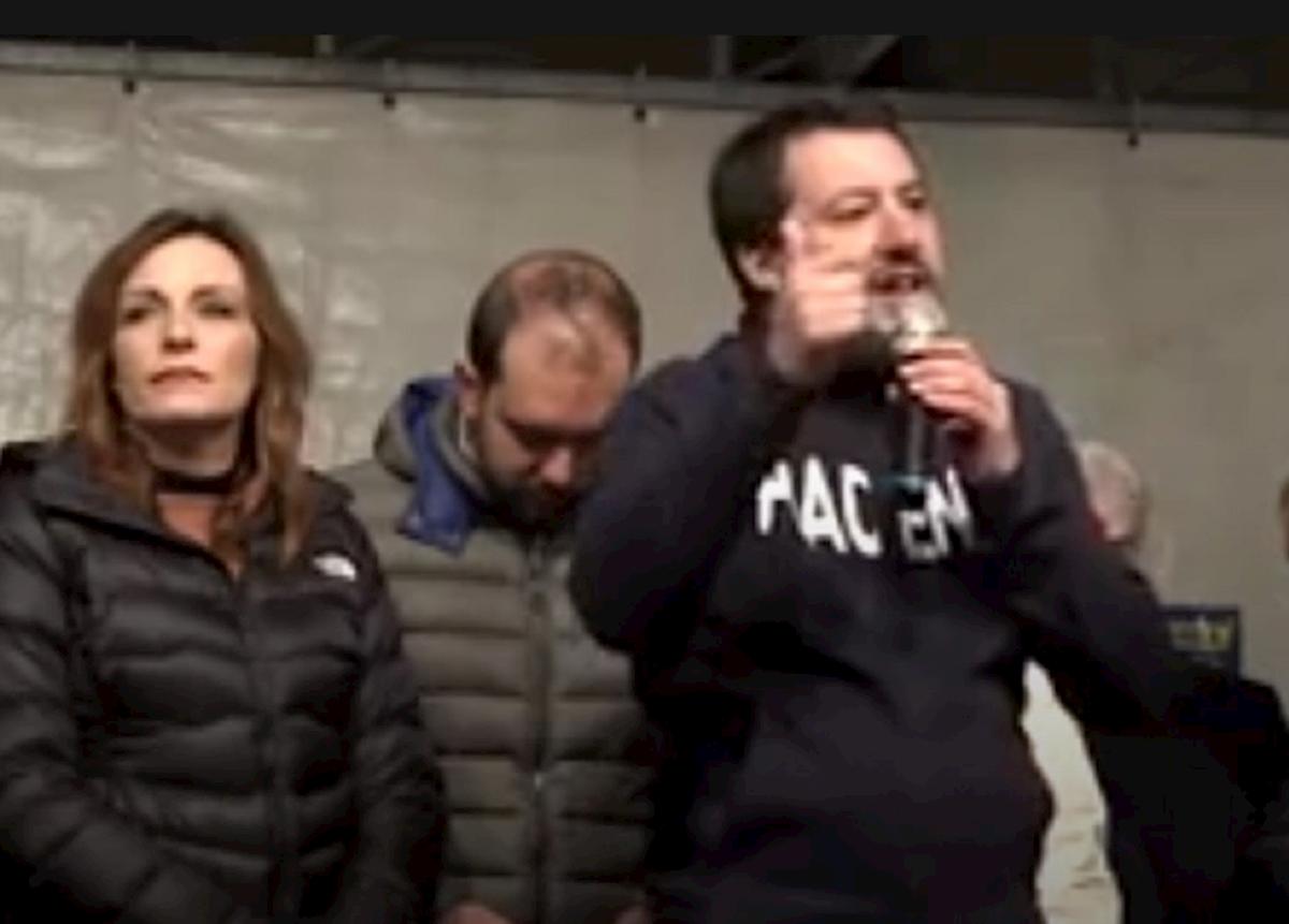 matteo salvini a piacenza