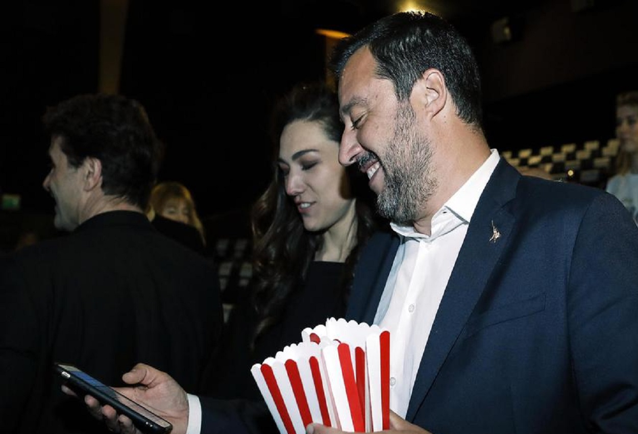 Salvini e Verdini, Ansa