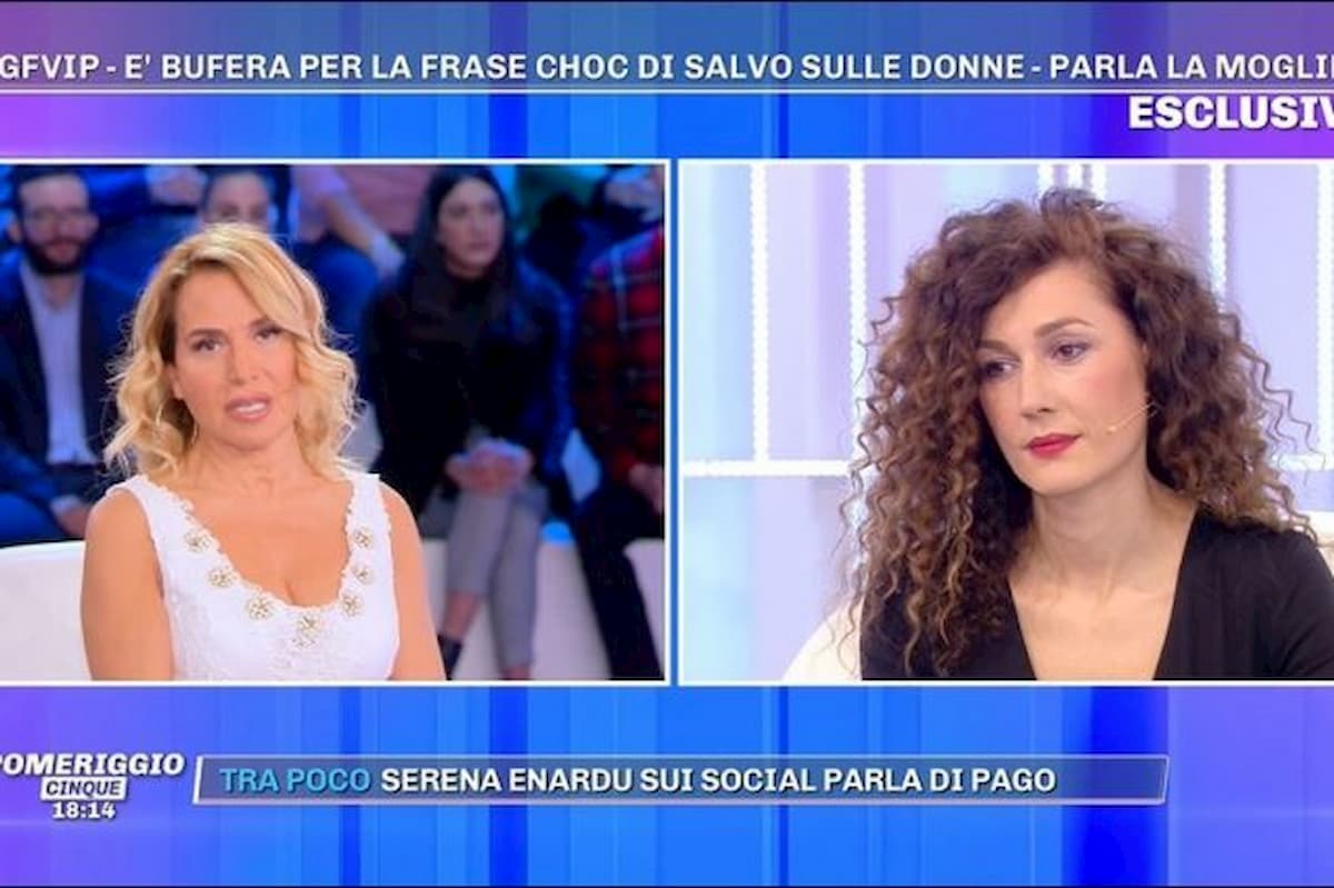 Pomeriggio 5, la moglie di Salvo Veneziano: "Frasi su Elisa De Panicis? Erano metafore"
