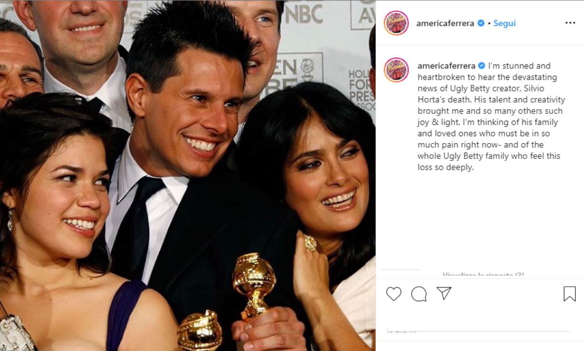 Silvio Horta, morto suicida il creatore di Ugly Betty: si è sparato